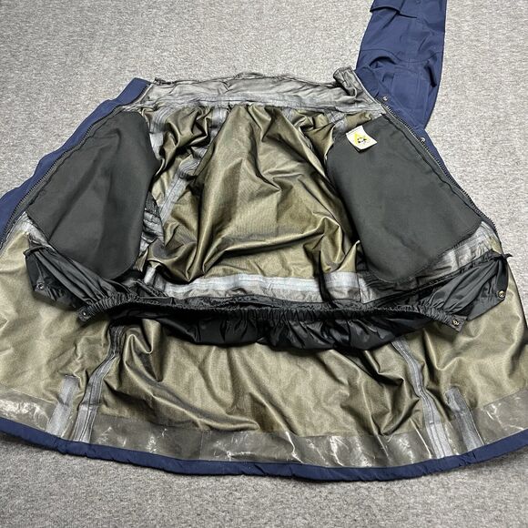 Adventure Tech GoreTex Military Jacket Small (based on measurements) Navy Hooded - Picture 15 of 16